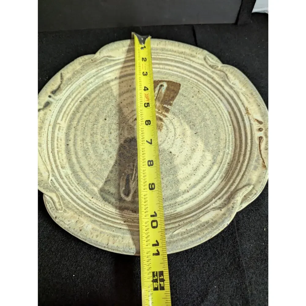 George Griffin Pottery, Sopchoppy Florida Handmade Art Pottery Plate 11